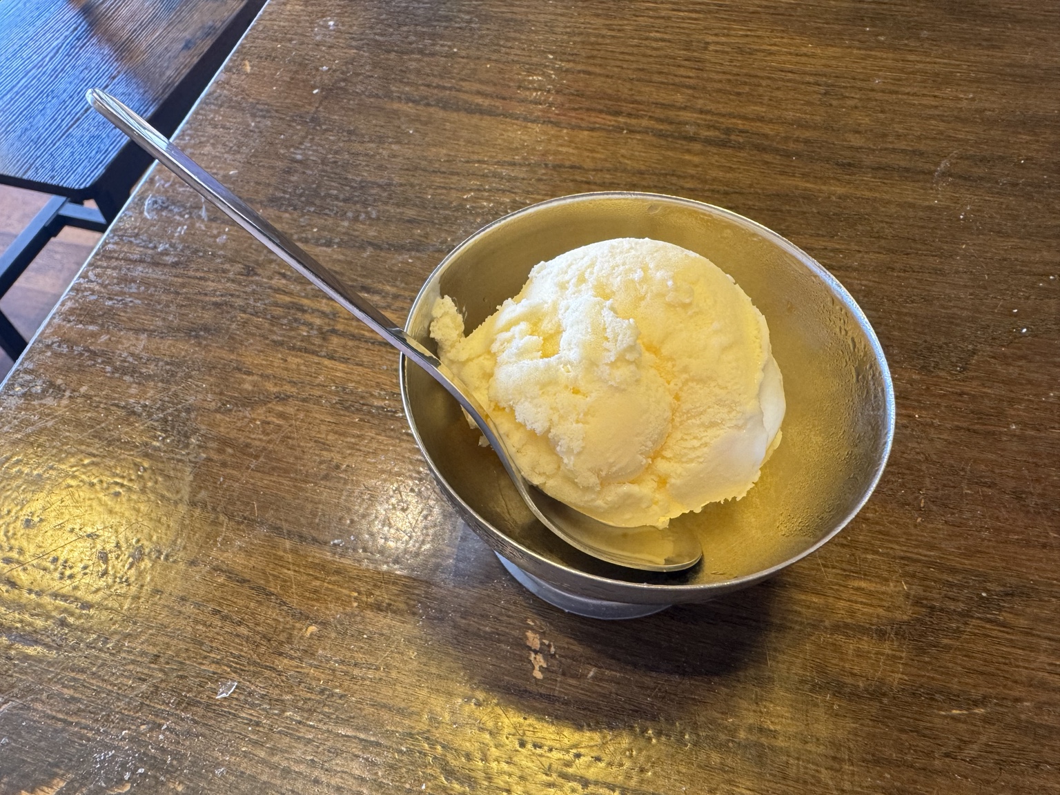 Cafe Meowise 港式鐵板套餐餐後雪糕